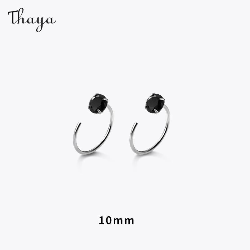 Thaya 925 Silver Chic Elegance Earrings